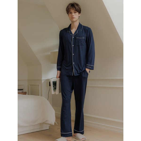 마이크로모달 남자 파자마 - Midnight