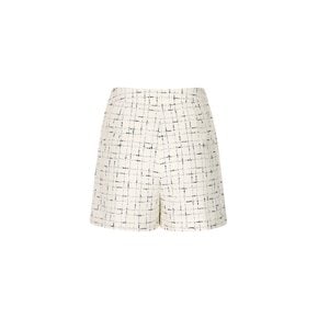 131077 tweed high waist shorts-iv