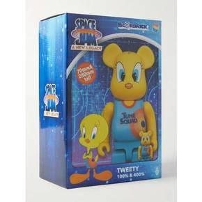 [BCD] 4530956598291 베어브릭 스페이스 JAM TWEETY 1000 프린트 PVC FIGURINE B0080097187