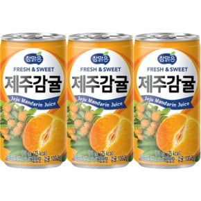 대일 참맑은 제주감귤 175ml 30캔 소캔