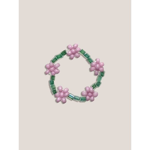 블루밍 부케 비즈반지 단품