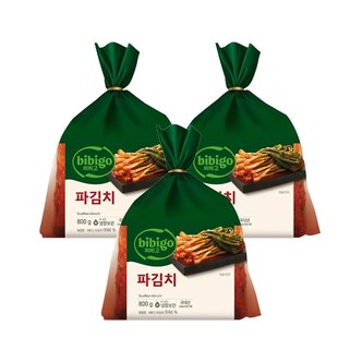  비비고 파김치 800g x3개