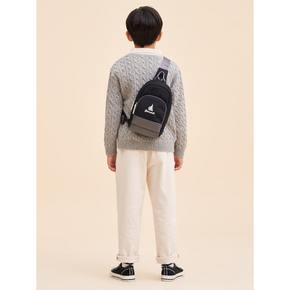 *시즌오프30%*[BEANPOLE KIDS] 바서티 슬링백  블랙 (BI41D2U255)