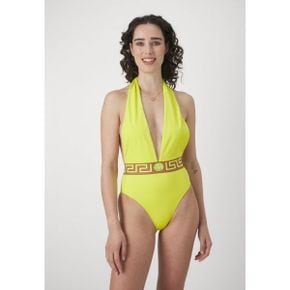 4479912 Versace SWIM ONE PIECE - Swimsuit mimosa/camel yellow