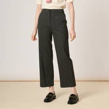 BCBG 백밴딩 세미 와이드 팬츠 B4S1P301