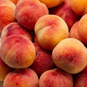 새콤달콤 천도복숭아 1kg 소과 15-18과