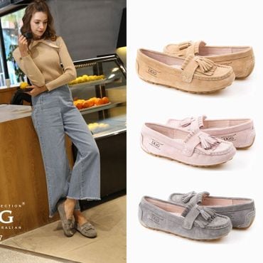 UGG 어그 호주 오즈웨어 라일리 태슬 모카신 로퍼 OB317 101400696