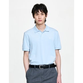 [26SS] [시즌오프][아이코닉][링클프리][COOLIGHT] 라이트블루 C/P 피케 폴로셔츠 HZTS6B404B1
