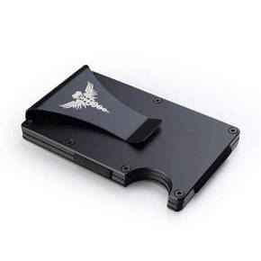 바이펄러드 C9 머니클립 카드 알루미늄 지갑 블랙