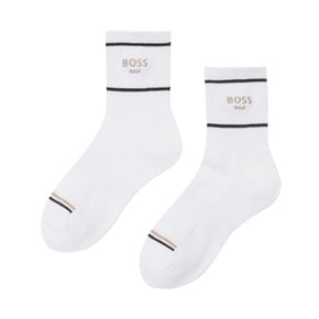 [GIFT 100% 증정] BOSS 스트라이프 하이 삭스 WOMAN WHITE