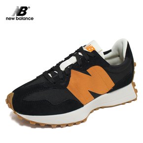 327 라이프스타일 스니커즈 블랙오렌지 남성 여성 운동화 신발 MS327HN1