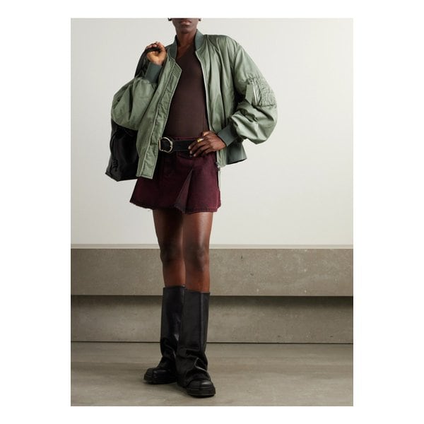 패디드 새틴 트윌 봄버 재킷 1647597348926799