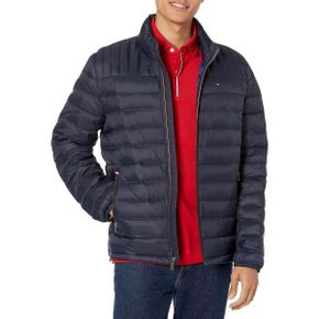 영국 타미힐피거 패딩 Tommy Hilfiger Men`s Real Down ulated Packable Puffer Jacket Coat 159