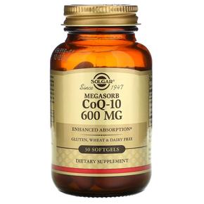 [해외직구] Solgar 솔가 메가소브 코큐텐 600mg 30소프트젤 Megasorb CoQ-10 600 mg 30 Softgels