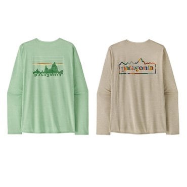 파타고니아 25SS 멘즈 롱-슬리브드 캐필린 쿨 데일리 그래픽 셔츠 - 45190Q5GH