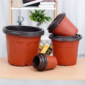 모종포트 플라스틱 연질화분 18cm