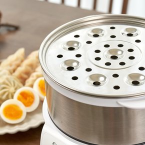 홈마블 올스텐 2단 계란찜기 호빵찜기 달걀삶는기계 에그쿠커 HMBEK-10