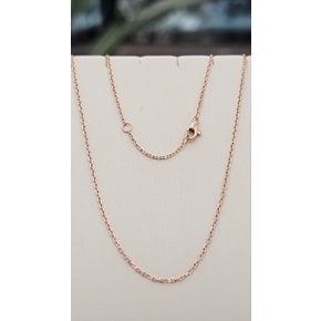[시흥점] 리 라인P 16인치  41cm 18K 핑크골드 체인(381400650)
