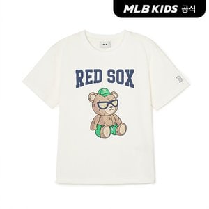 MLB키즈 (공식)24SS 메가베어 모노그램 티셔츠 BOS