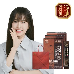 [농협홍삼] 한삼인 홍삼진 굿데이스틱 10ml 100포 3세트+쇼핑백