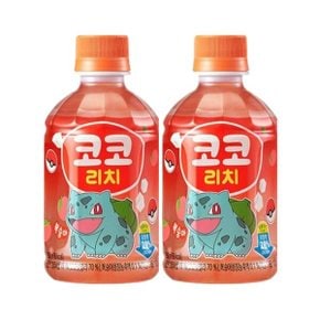 롯데칠성음료 코코리치 복숭아 280ml 12페트