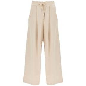 WEEKEND MAX MARA 여성 wide jersey pants for comfortable fit Neutro