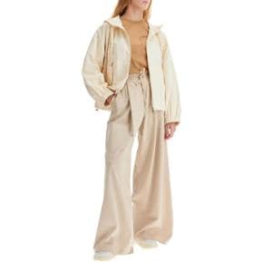 WEEKEND MAX MARA 여성 wide jersey pants for comfortable fit Neutro