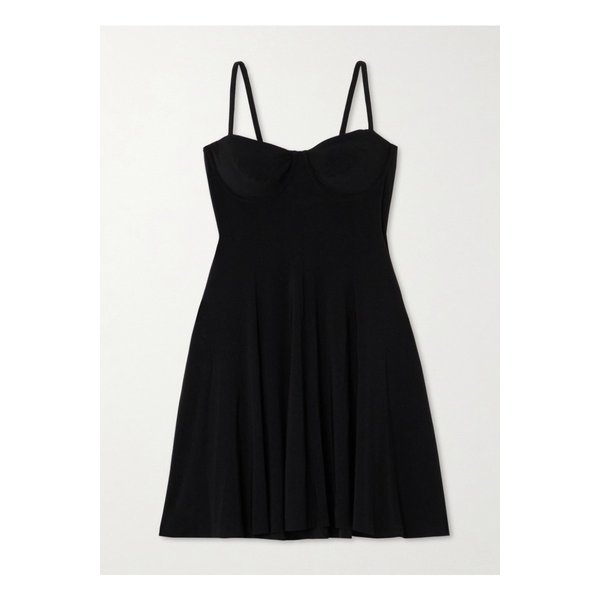 노마카말리 스트레치 새틴 미니 원피스 1647597359122549