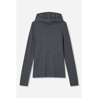 JAAH 울 블렌디드 후드 티셔츠 J915402509085