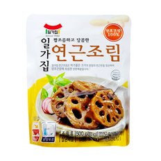 [푸른들마켓][일가집] 연근조림 500g