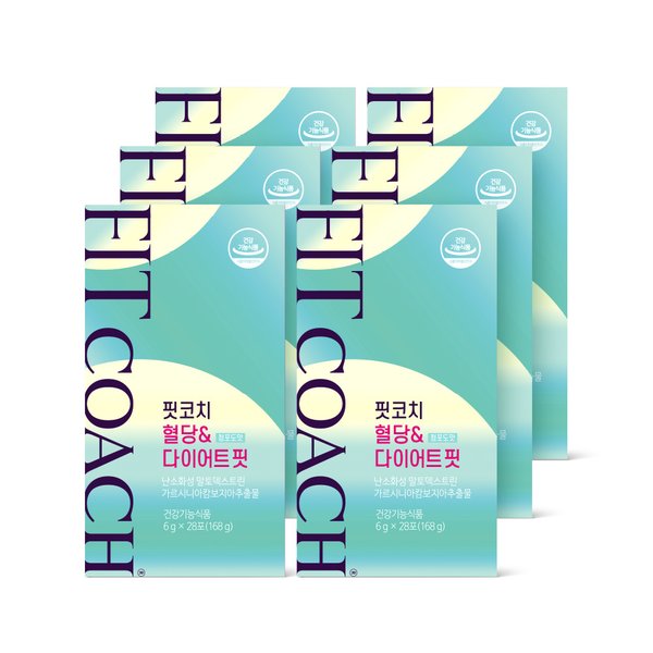 핏코치 혈당&다이어트 핏 6박스 (12주분)