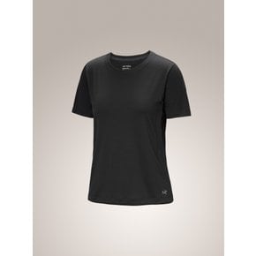 [시흥점] [공식판매처] SS25 라나 메리노울 크루 셔츠 SS 여성 LANA MERINO WOOL CREW SHIRT (ATPSW09495)