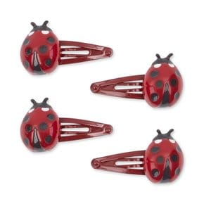국내공식 콩제슬래드 레이디버그 헤어 클립 4팩 LADYBUG