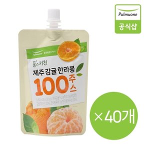 풀스키친 제주 감귤 한라봉 100 주스 (100mlX40EA)