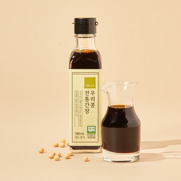 올가 우리콩 전통간장180ml
