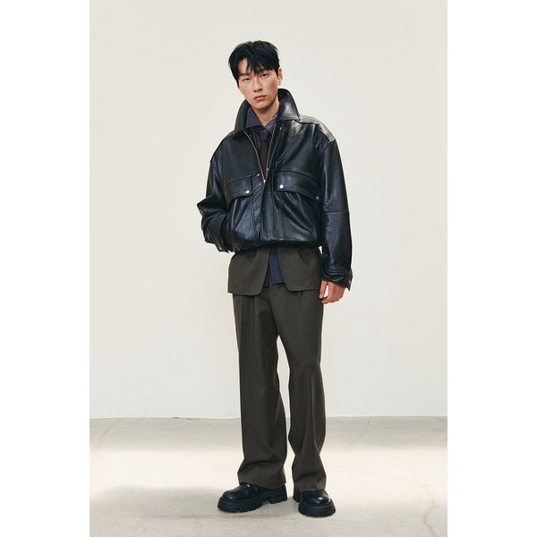 [MEN] 투턱 슬랙스 팬츠 9155331554048
