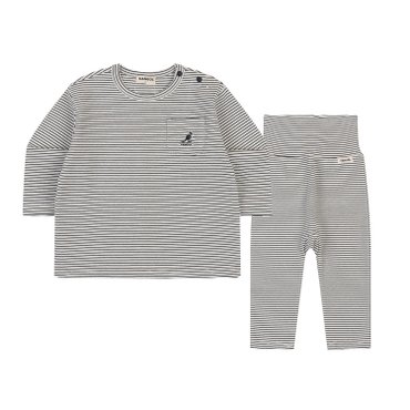 캉골키즈 [베이비] 스트라이프 스판 세트웨어 RC 0901 그레이 (ARCCSE09010GY)