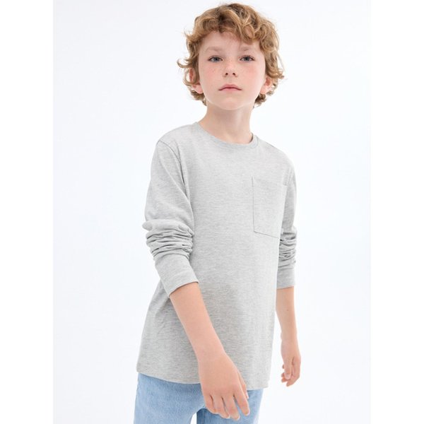 KIDS 티셔츠 BASICA1 Medium Gray 17972908