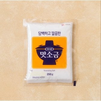 청정원 대상 담백하고 깔끔한  맛소금 250g(파우치)