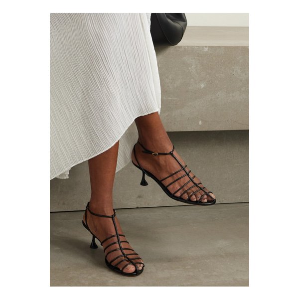 프로엔자슐러 티 케이지 가죽 샌들 블랙 1647597352684858