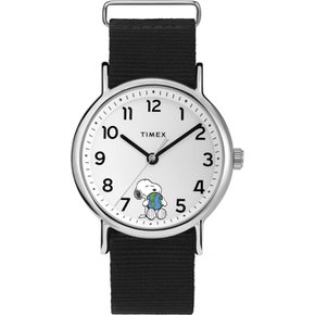 [Timex Group] 시계 Timex 주말 Peanuts Weekender Take Care TW2V07000 블랙