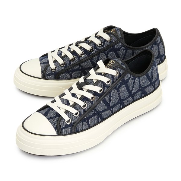 [부산점] 스크래치 데님 남성 스니커즈 S0H02HQW YEX