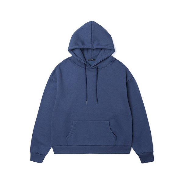 남여공용 베이직 기모 후디 (BLUE) (HBCLTA6)