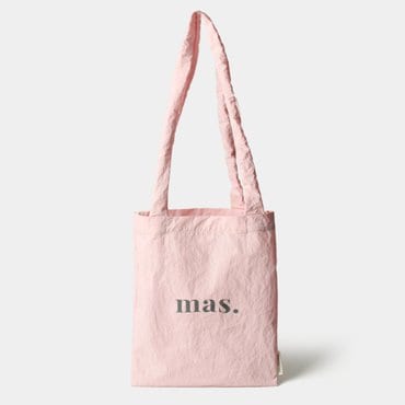  Shirring eco bag _ Pink