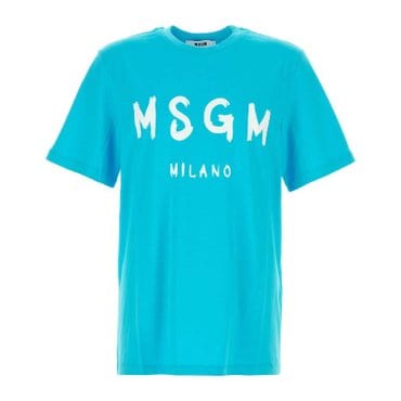 MSGM [해외배송] 엠에스지엠 코튼 반팔티셔츠 3640MM510247002 84