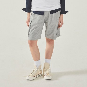 후아유 Cargo Pocket Dyed Half Pants WHTMF2523U