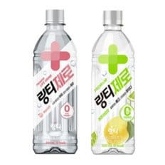 링티제로 복숭아 500ml 6입 + 링티 제로 레몬라임 500ml 6입 포션 이온음료 건강 마시는 비타민