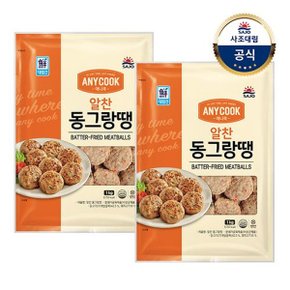 [대림냉동] 알찬동그랑땡 1,000g x2개