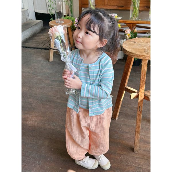 Pastel Puff Cardigan - mint puff