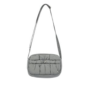 NEW SYMBOL RIVET QUILTING CROSS BAG GRAY 뉴심볼로고 크로스백 그레이